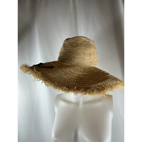 Miu Miu 'Raffia' Beige Cotton Hat Size S - Picture 3 of 6
